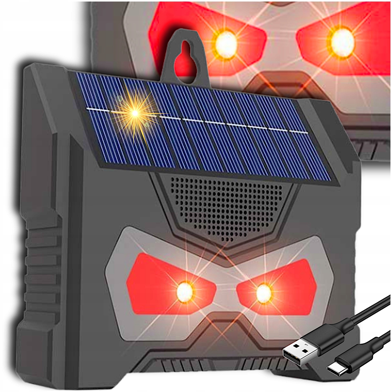 Solárny odpudzovač zvierat Nocton SJZ-059 | LED, PIR, IP67